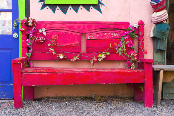 Hot Pink Bench