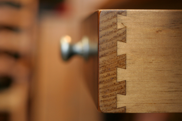 Dovetailed drawer
